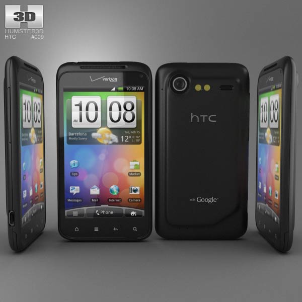 HTC Droid Incredible 2 3d model