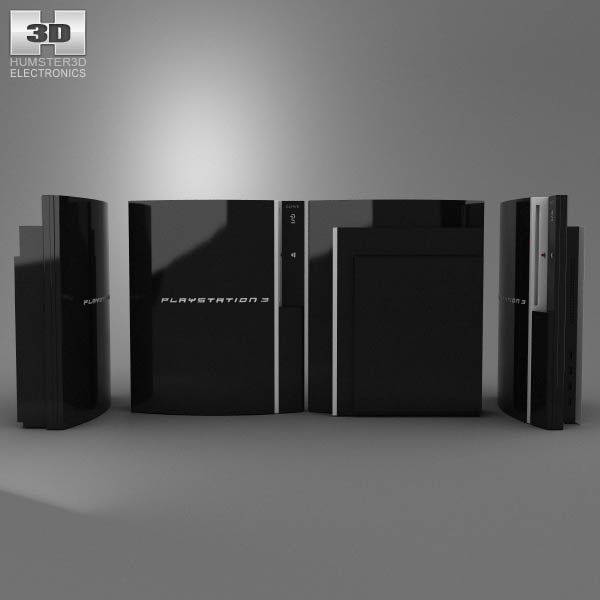 Sony PlayStation 3 3d model