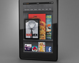 Amazon Kindle Fire 3D модель