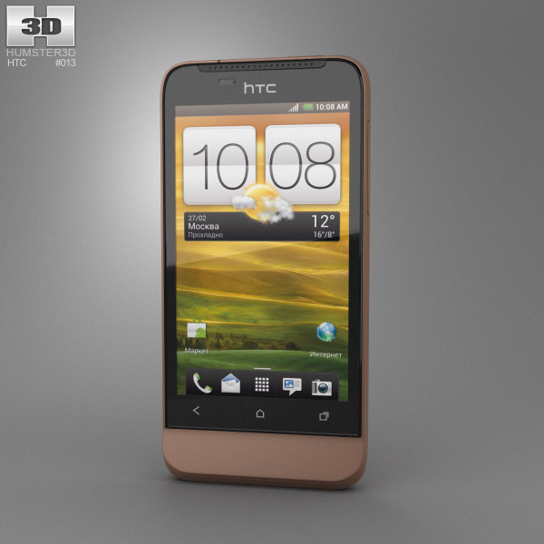 HTC One V 3Dモデル
