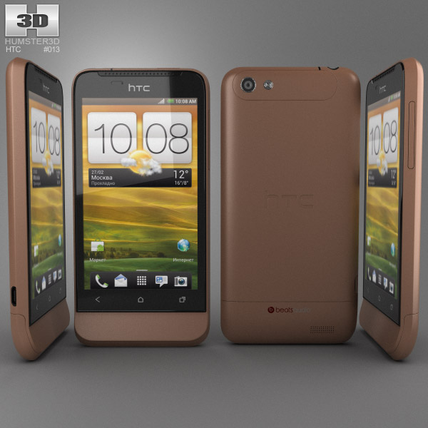 HTC One V 3d model