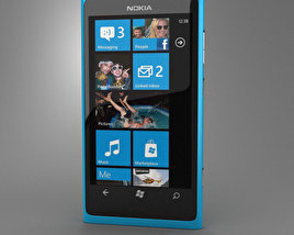 Nokia Lumia 800 3Dモデル