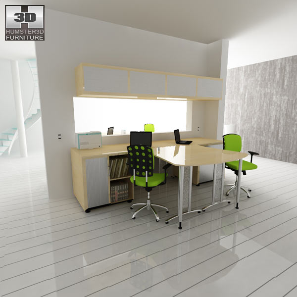 Office Set 26 3D 모델 