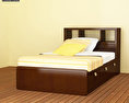 Bedroom furniture set 25 3d model