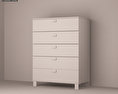 Schlafzimmer-Möbel-Set 25 3D-Modell