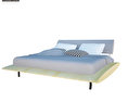 Bedroom furniture set 27 3d model