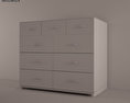 Schlafzimmer-Möbel-Set 26 3D-Modell