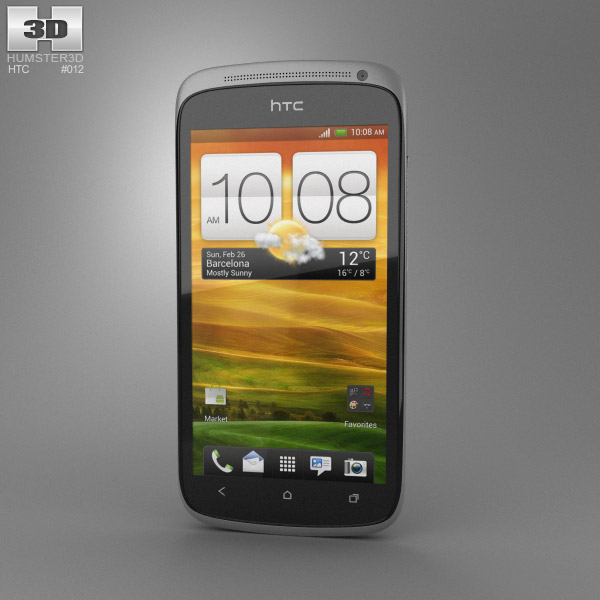 HTC One S 3D model