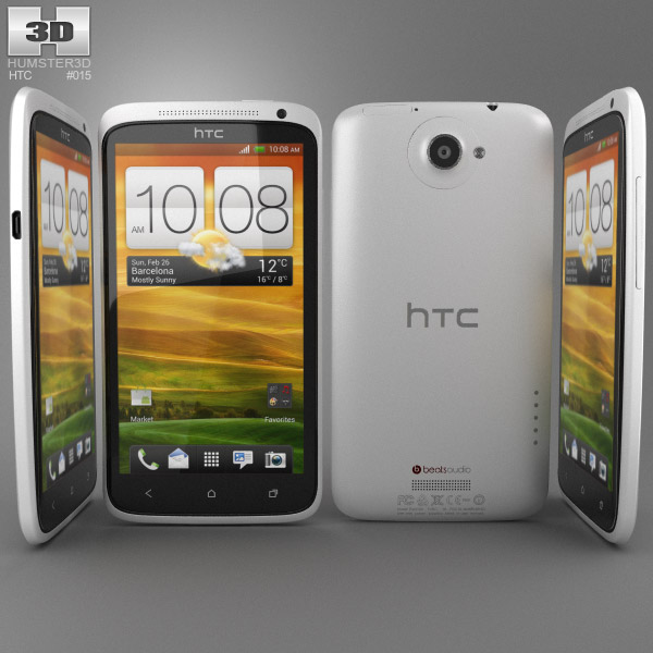 HTC One X Modelo 3D