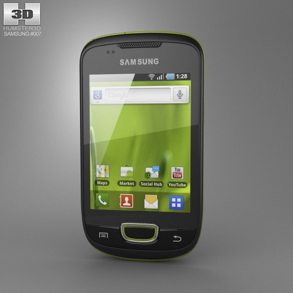 Samsung Galaxy S Mini 3D-Modell