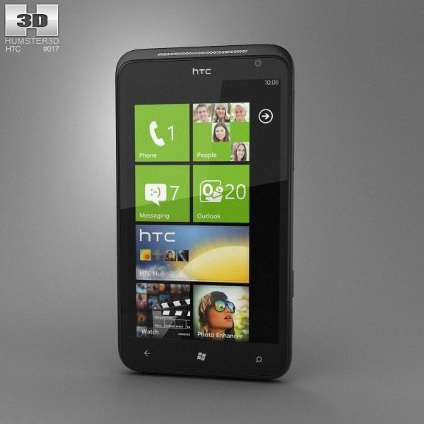 HTC Titan 3Dモデル