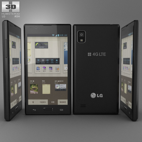LG Optimus LTE 2 3d model