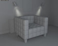 Occasional Armchair 3d model