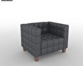 Occasional Armchair 3d model