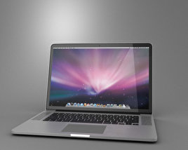 Apple MacBook Pro with Retina display 15 inch 3D model