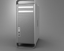 Apple Mac Pro 3D-Modell