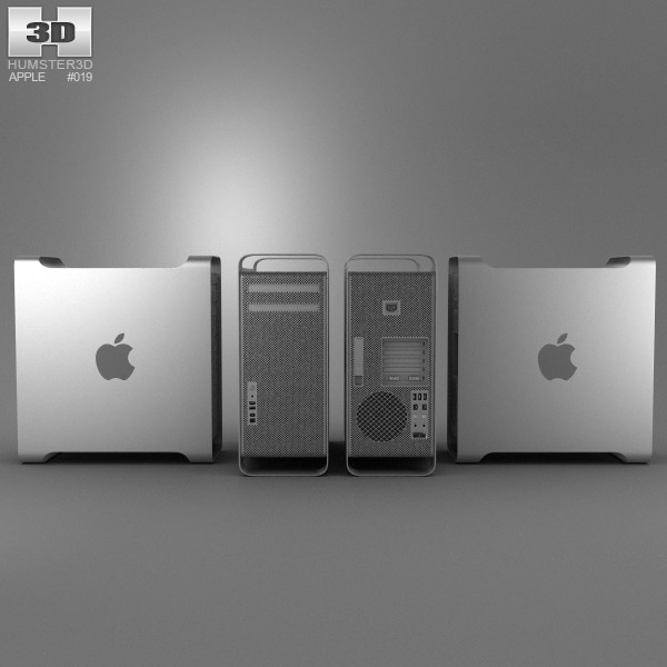 Apple Mac Pro 3D-Modell