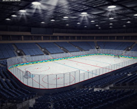 Hockey Arena 3D model