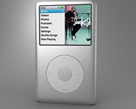 Apple iPod Classic Modello 3D