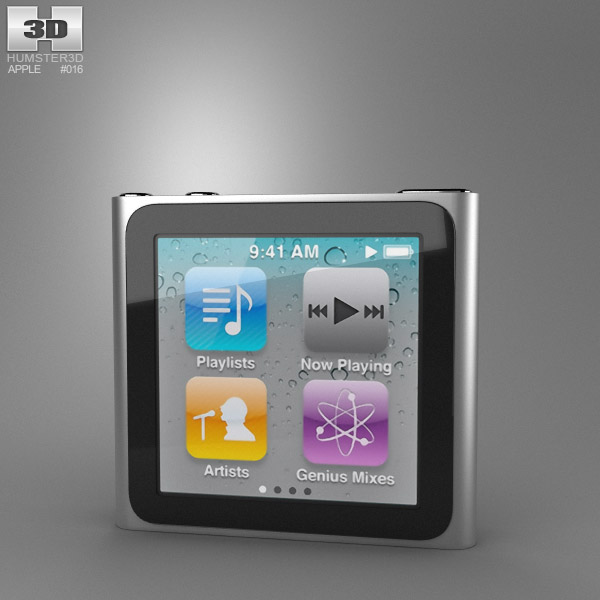 Apple iPod nano Modello 3D