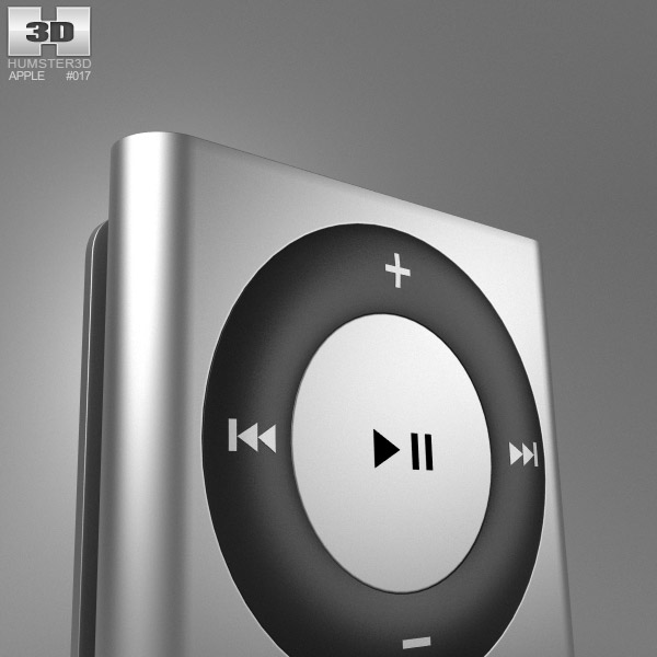 Apple iPod shuffle Modelo 3D - Electrónica on Hum3D