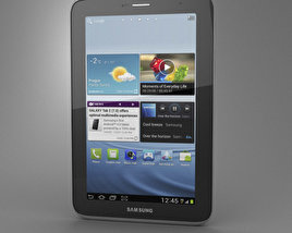Samsung Galaxy Tab 2 3D模型
