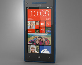 HTC 8X California Blue 3D model