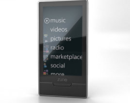 Microsoft Zune HD 16 Gb 3D model