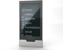 Microsoft Zune HD 32 GB Modèle 3D