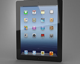 Apple iPad 4 Cellular 3Dモデル