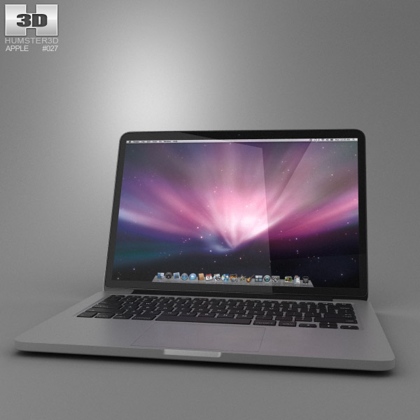 MacBook Pro Retina display 13 inch Modelo 3d