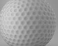 高尔夫球 3D模型