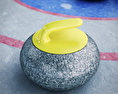 Pietra di Curling Modello 3D