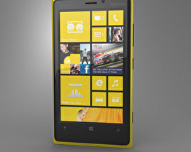 Nokia Lumia 920 3D 모델 