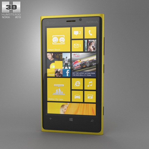 Nokia Lumia 920 3Dモデル