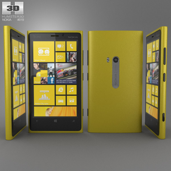 Nokia Lumia 920 3d model