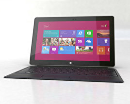 Microsoft Surface Pro with Type Cover Modelo 3d
