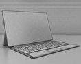 Microsoft Surface Pro with Type Cover 3d model