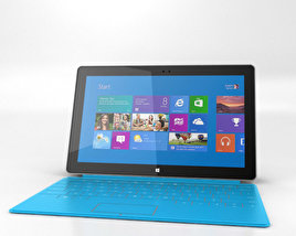 Microsoft Surface with Touch Cover 3D model