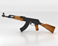 총검이 있는 AK-47 3D 모델 
