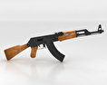 AK-47 with bayonet 3D模型