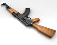 AK-47 with bayonet Modello 3D
