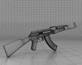 AK-47 with bayonet Modelo 3D