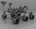 Curiosity Mars Rover Modèle 3d