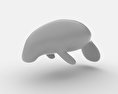West Indian Manatee Modello 3D