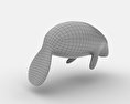 West Indian Manatee Modello 3D