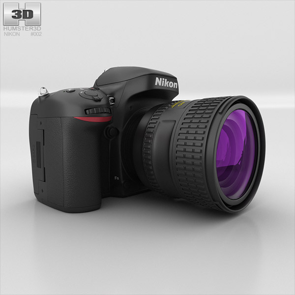 Nikon D600 3D model