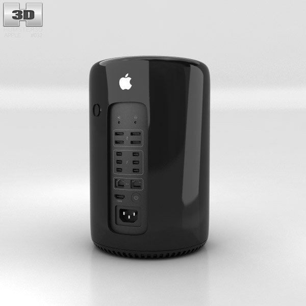 Apple Mac Pro 2013 3D model