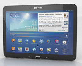 Samsung Galaxy Tab 3 10.1-inch Noir Modèle 3D
