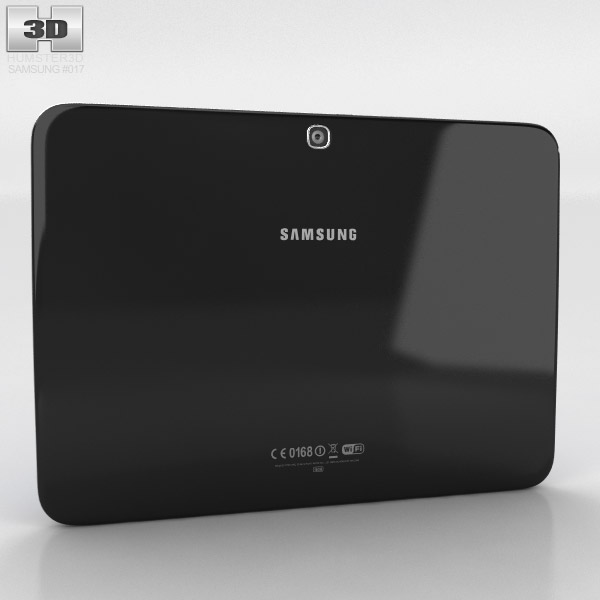 Samsung Galaxy Tab 3 10.1-inch Black 3d model